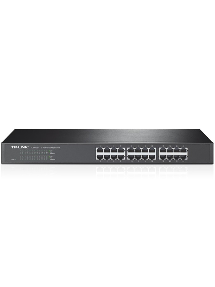 Switch 24 puertos 10 - 100 19 pulgadas tp link Switch 24 puertos 10 - 100 19 pulgadas tp link