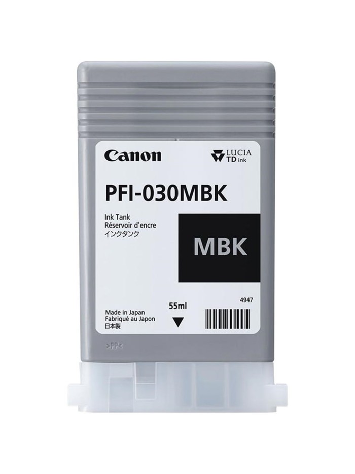 Cartucho canon pfi - 030 negro mate ta - 20ta - 20 mfp l24eita - 30ta - 30 mfp l36ei Cartucho canon pfi - 030 negro mate ta - 20ta - 20 mfp l24eita - 30ta - 30 mfp l36ei