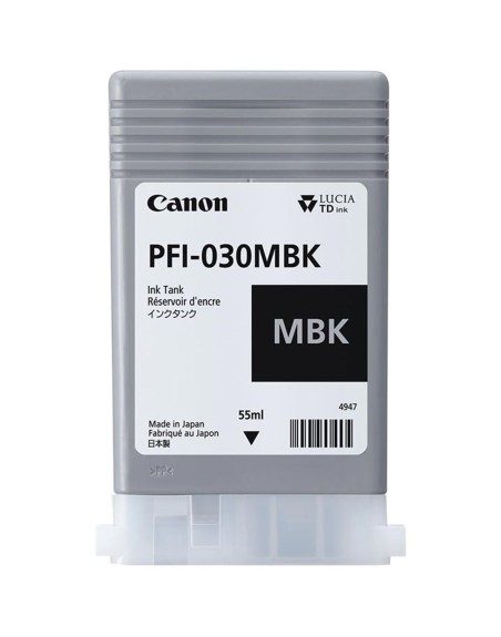Cartucho canon pfi - 030 negro mate ta - 20ta - 20 mfp l24eita - 30ta - 30 mfp l36ei