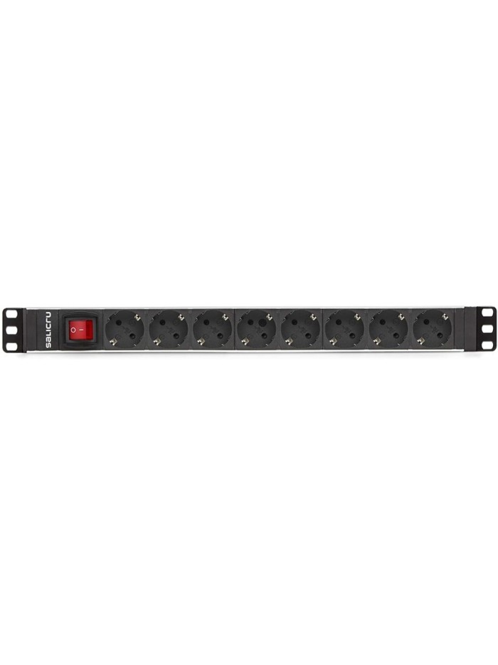 Regleta salicru para rack 19 pulgadas sps pdu 8 tomas shuko interruptor Regleta salicru para rack 19 pulgadas sps pdu 8 tomas shuko interruptor