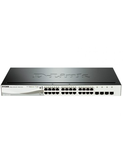 Switch d - link 24 puertos dgs - 1210 - 24p 10 - 100 - 1000 poe + 4sfp