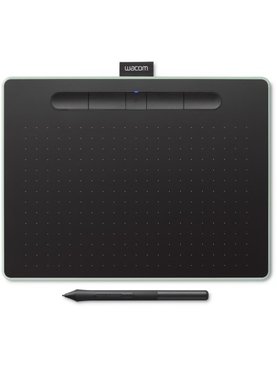Tableta digitalizadora wacom intuos medium buletooth pistacho