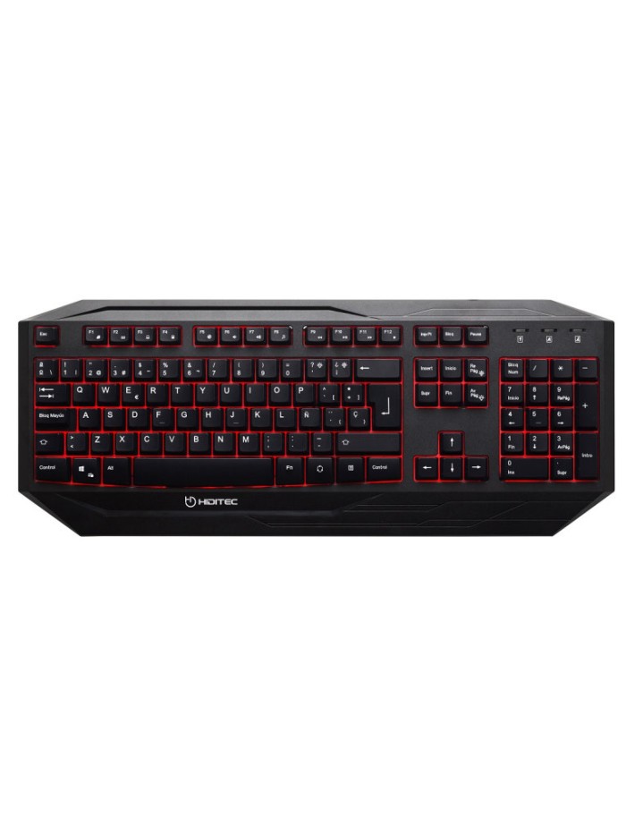 Teclado hiditec gaming gk200 retroiluminado membranas multimedia Teclado hiditec gaming gk200 retroiluminado membranas multimedia