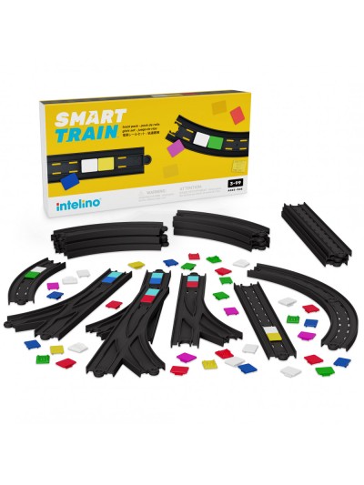 Extensiones vias de tren intelino tren robot intelino