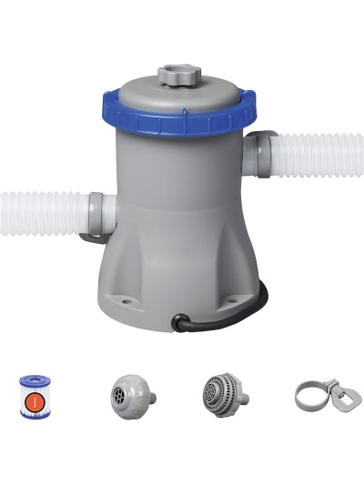Bestway 58381 - depuradora de filtro de cartucho tipo i 1.249 litros - hora conexión 32 mm
