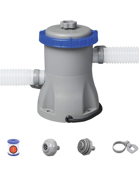 Bestway 58381 - depuradora de filtro de cartucho tipo i 1.249 litros - hora conexión 32 mm