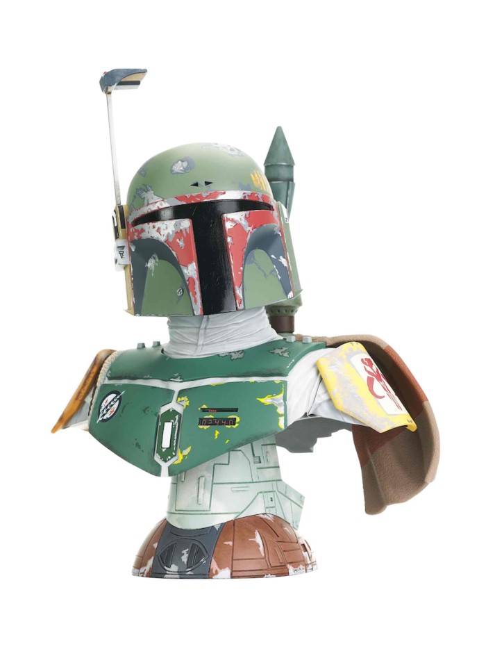 Figura estatua busto diamond select toys star wars legends in 3d boba fett episodio v escala 1 - 2 Figura estatua busto diamond select toys star wars legends in 3d boba fett episodio v escala 1 - 2