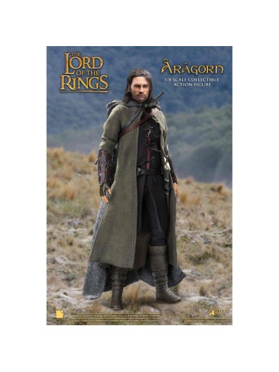 Figura star ace el señor de los anillos aragorn 2.0 version especial real master serie 22.5 cm
