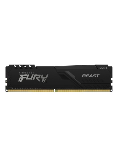 Memoria ram ddr4 8 gb kingston - 3200mhz - pc4 - 25600 - fury beast - negro