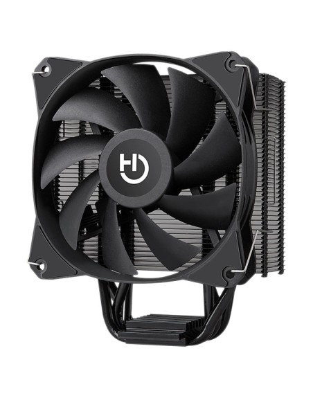 Ventilador disipador cpu hiditec c12 pwm 120mm pwm black