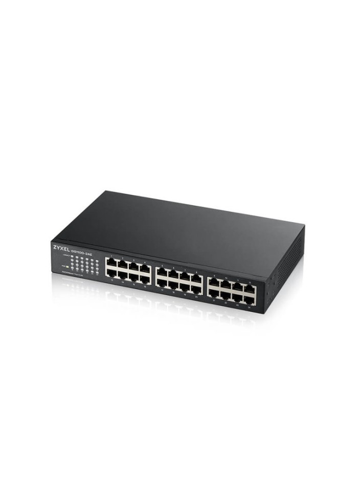 Switch 24 puertos zyxel gigabit ethernet no gestionable v3 Switch 24 puertos zyxel gigabit ethernet no gestionable v3