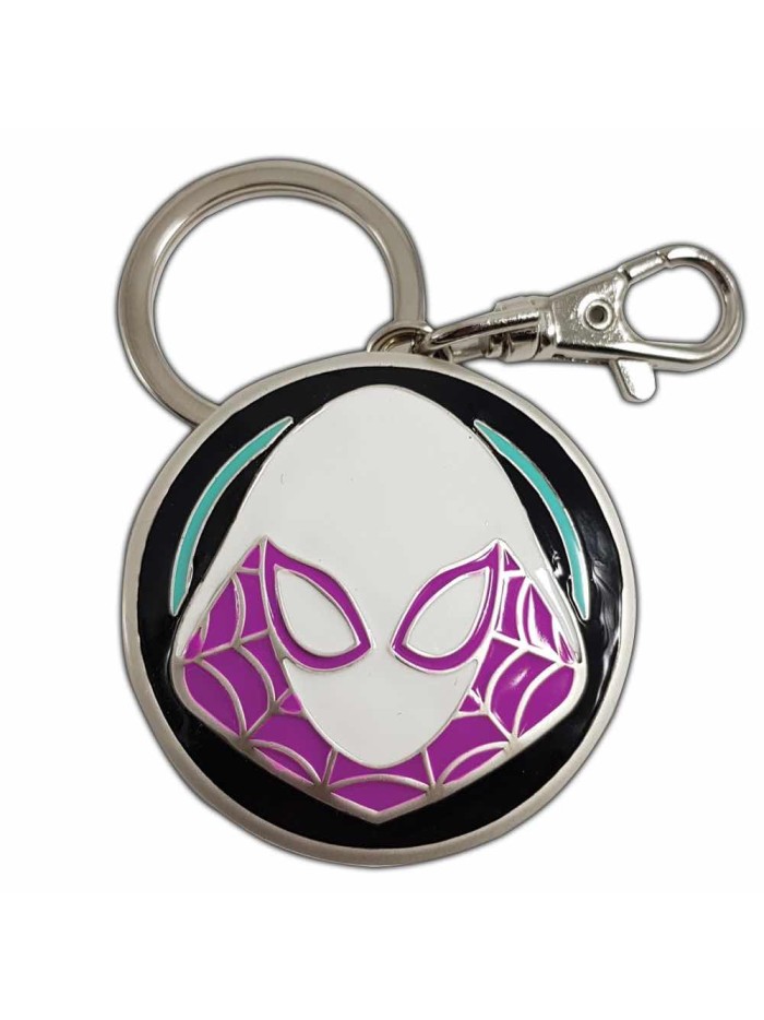 Llavero metalico semic studios logo spider - gwen Llavero metalico semic studios logo spider - gwen