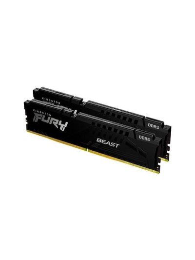 Memoria ram ddr5 32gb 2 x 16gb kingston - 5600mhz - pc5 44800 - fury beast - cl 40 - 1.25v