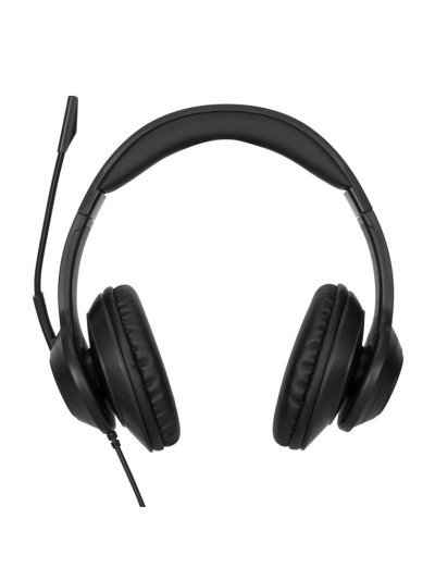 Auriculares stereo targus alambrico negro usb