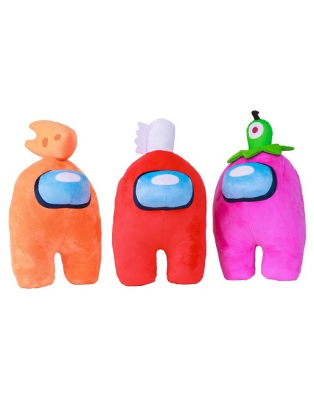 Peluche bizak among us 25 - 30cms 1 unidad aleatoria