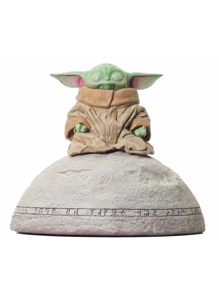 Figura diamond select toys star wars the mandalorian grogu on seein stone 1 - 6 escala milestones statue Figura diamond select toys star wars the mandalorian grogu on seein stone 1 - 6 escala milestones statue