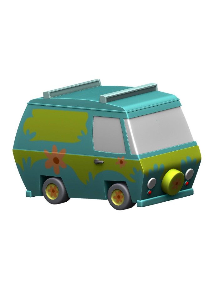 Figura hucha plastoy scooby doo chibi furgoneta mystery machine Figura hucha plastoy scooby doo chibi furgoneta mystery machine