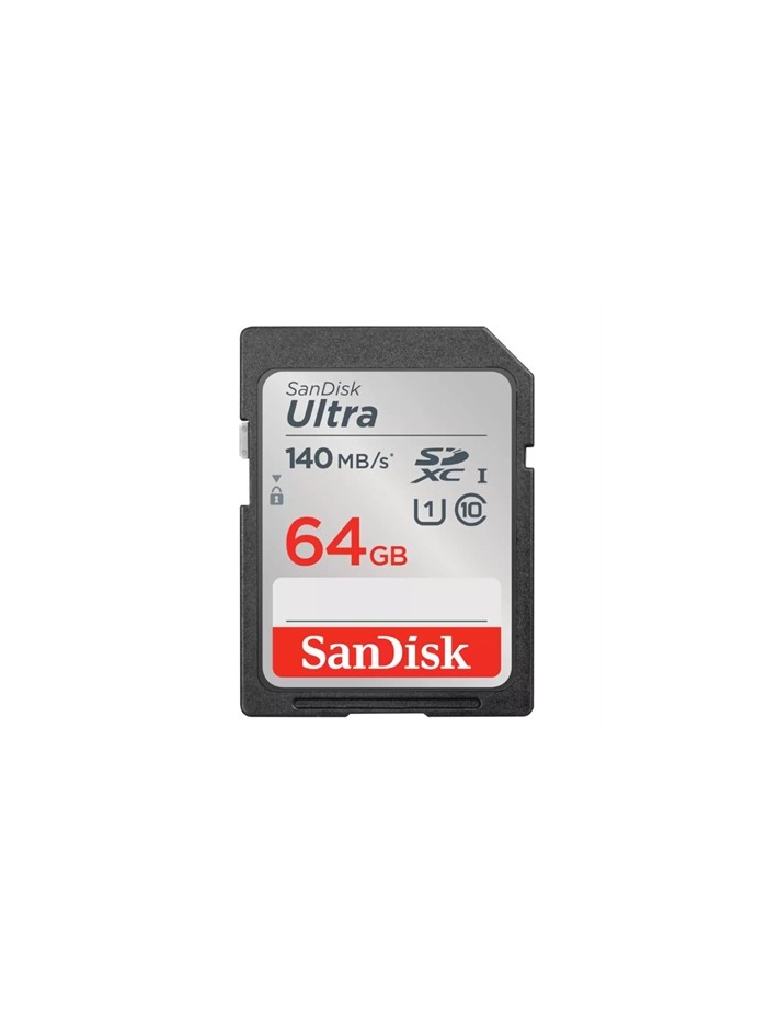 Tarjeta de memoria secure digital sdxc sandisk ultra - 64gb - clase 10 - sdxc - 140mb - s Tarjeta de memoria secure digital sdxc sandisk ultra - 64gb - clase 10 - sdxc - 140mb - s