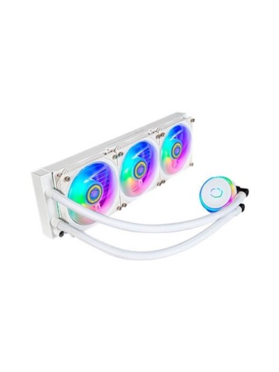 Refrigeracion liquida coolermaster mlpl360 flux we argb - multisocket - controladora argb