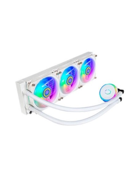 Refrigeracion liquida coolermaster mlpl360 flux we argb - multisocket - controladora argb