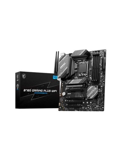 Placa base msi 1700 b760 gaming plus wifi atx - 4x ddr5 - 4x sata3 - 2x usb 3.2 - 1x usb tipo c - 4x usb 2.0 911 - 7d98 - 007