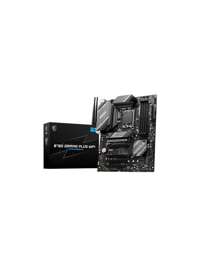 Placa base msi 1700 b760 gaming plus wifi atx - 4x ddr5 - 4x sata3 - 2x usb 3.2 - 1x usb tipo c - 4x usb 2.0 911 - 7d98 - 007 Placa base msi 1700 b760 gaming plus wifi atx - 4x ddr5 - 4x sata3 - 2x usb 3.2 - 1x usb tipo c - 4x usb 2.0 911 - 7d98 - 007