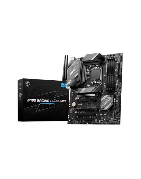 Placa base msi 1700 b760 gaming plus wifi atx - 4x ddr5 - 4x sata3 - 2x usb 3.2 - 1x usb tipo c - 4x usb 2.0 911 - 7d98 - 007