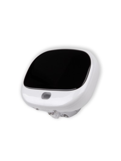 Localizador de mascotas leotec smart pet tracker anti - perdida 4g blanco gps