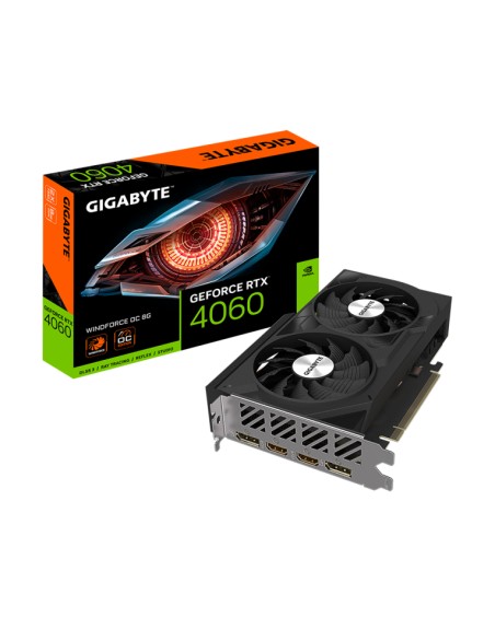 Tarjeta grafica gigabyte rtx 4060 windforce oc 8gb