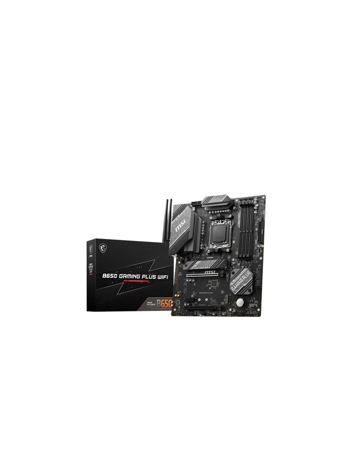Placa base msi am5 b650 gaming plus wifi atx - 4x ddr5 - 4x sata 6gb - s - 4x usb 2.0 - 2x usb 3.2 - 1x usb tipo c Placa base msi am5 b650 gaming plus wifi atx - 4x ddr5 - 4x sata 6gb - s - 4x usb 2.0 - 2x usb 3.2 - 1x usb tipo c