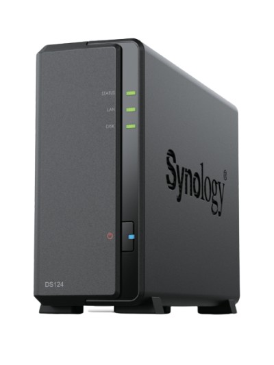 Servidor nas synology disk station ds124 1gb 1 bahias gigabit ethernet