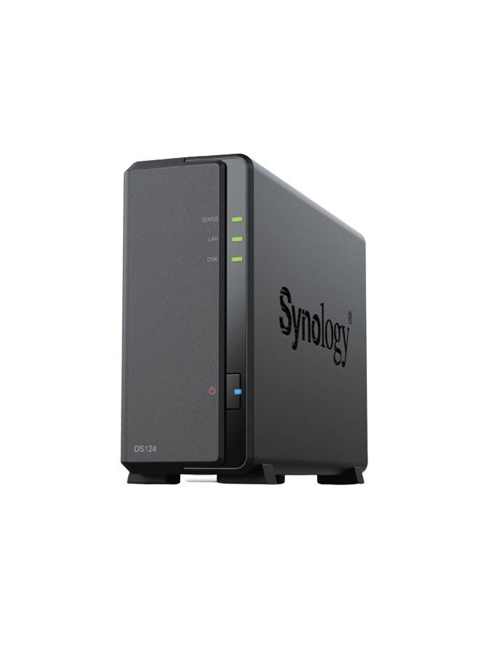 Servidor nas synology disk station ds124 1gb 1 bahias gigabit ethernet Servidor nas synology disk station ds124 1gb 1 bahias gigabit ethernet