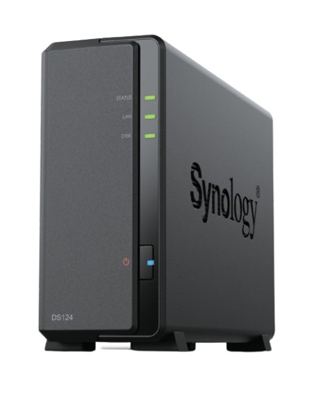 Servidor nas synology disk station ds124 1gb 1 bahias gigabit ethernet
