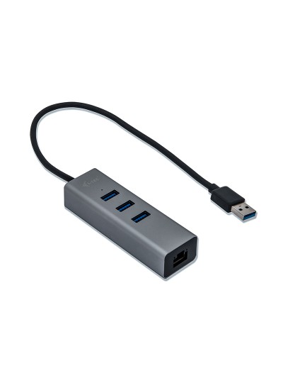 Hub i - tec usb 3.0 con 3 puertos usb 3.0 y ethernet glan rj - 45