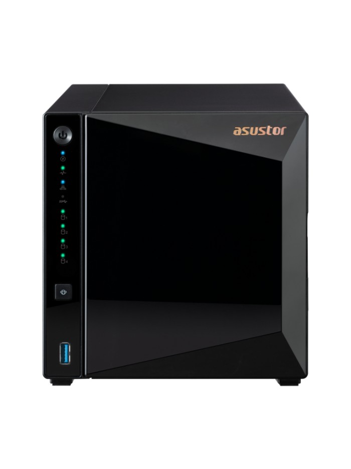 Servidor nas asustor tower 4 bay quad - core 1.4ghz 2gb ddr4 2.5gbe x1 Servidor nas asustor tower 4 bay quad - core 1.4ghz 2gb ddr4 2.5gbe x1