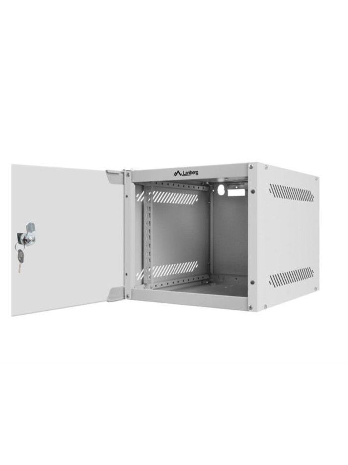 Armario lanberg mural rack 10 pulgadas 4u - 280x310 silver Armario lanberg mural rack 10 pulgadas 4u - 280x310 silver