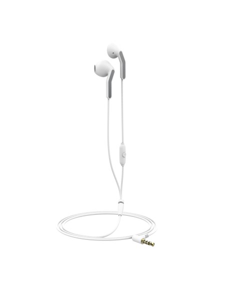 Auriculares muvit meu 3.5 mm blanco