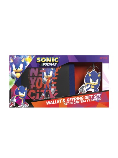 Monedero cyp brands sonic sonic prime keyring gift set