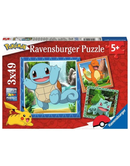 Puzzle ravensburger pokemon 3x49 5+