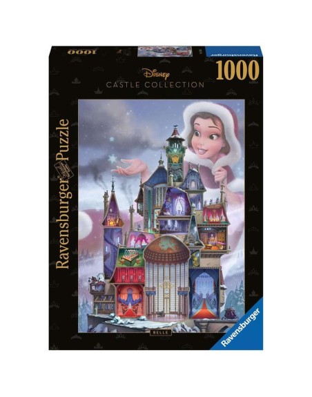 Puzzle ravensburger disney castles - bella 1000 piezas