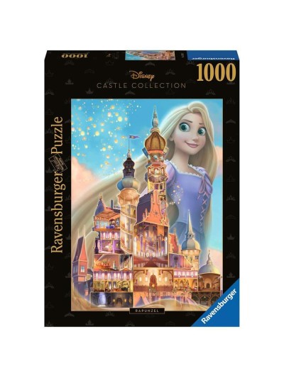 Puzzle ravensburger disney castles - rapunzel 1000 piezas