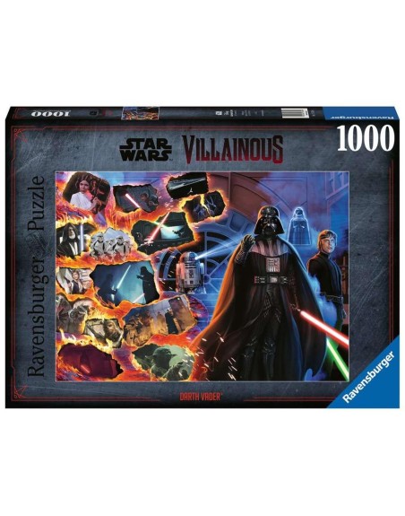 Puzzle ravensburger star wars villainous: darth vader 1000 piezas