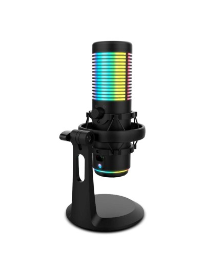 Microfono gaming krom kaze streaming rgb