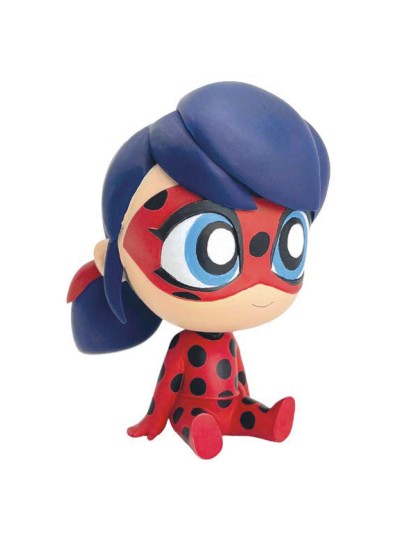 Figura hucha plastoy lady bug miracolous lady bug chibi