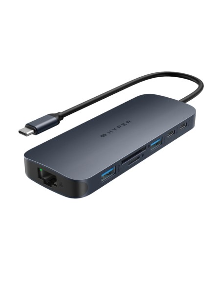 Hub hyper drive ecosmart gen.2 dual hdmi usb - c 11 - in - 1 140 w pd3.1
