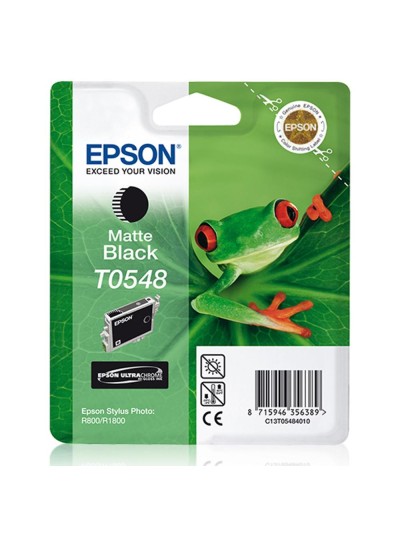 Cartucho tinta epson stylus photo r - 800 - 1800 negro mate