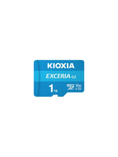 Tarjeta micro sd kioxia 1tb exceria g2 w - adaptor