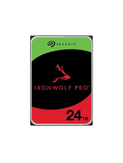 Ironwolf pro st24000nt002 disco duro interno 24 tb 7200 rpm 512 mb 3.5 pulgadas seríal ata iii