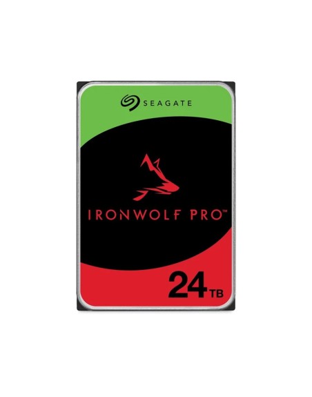 Ironwolf pro st24000nt002 disco duro interno 24 tb 7200 rpm 512 mb 3.5 pulgadas seríal ata iii