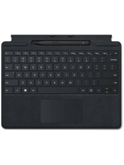 Teclado microsoft surface type + pen para surface pro9 negro italiano
